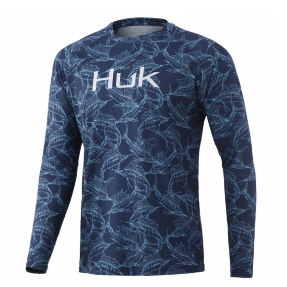 Huk Other - Huk Men's Stackin Bills Pursuit Long Sleeve Shirt
